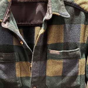 Columbia Men's Fleece Plaid Jacket